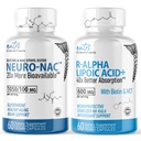 Nature's Fusions Neuro Nac (NAC Ethyl Ester) & R Alpha Lipoic Acid 600 mg (60ct)