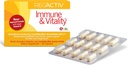 Reg'Activ Immune & Vitality - Metabolismjp with Lactobacillus fermentum ME-3 Probiyotiks for Digestive Health Gut Health Supplements, with Vegan Vitamins Essential for Immune Health Care