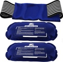 Injuries Reusable (3-Piece Set) için Buz Paketleri - Sıcak ve Soğuk Buz Paketi Terapisi Gel bal Destek - Kurtarma, Ortak ve Kas Ağrısı - Dizler, Back & More (3 Adet Set - Classic)