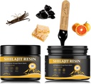 Erkekler için shilajit Giyim - 85+ Trace Minerals, Altın Sınıf Himalaya Pure Shiljait for Energy,Immune Support, 50 Grams Pack of 2 (6 Ay Supply)
