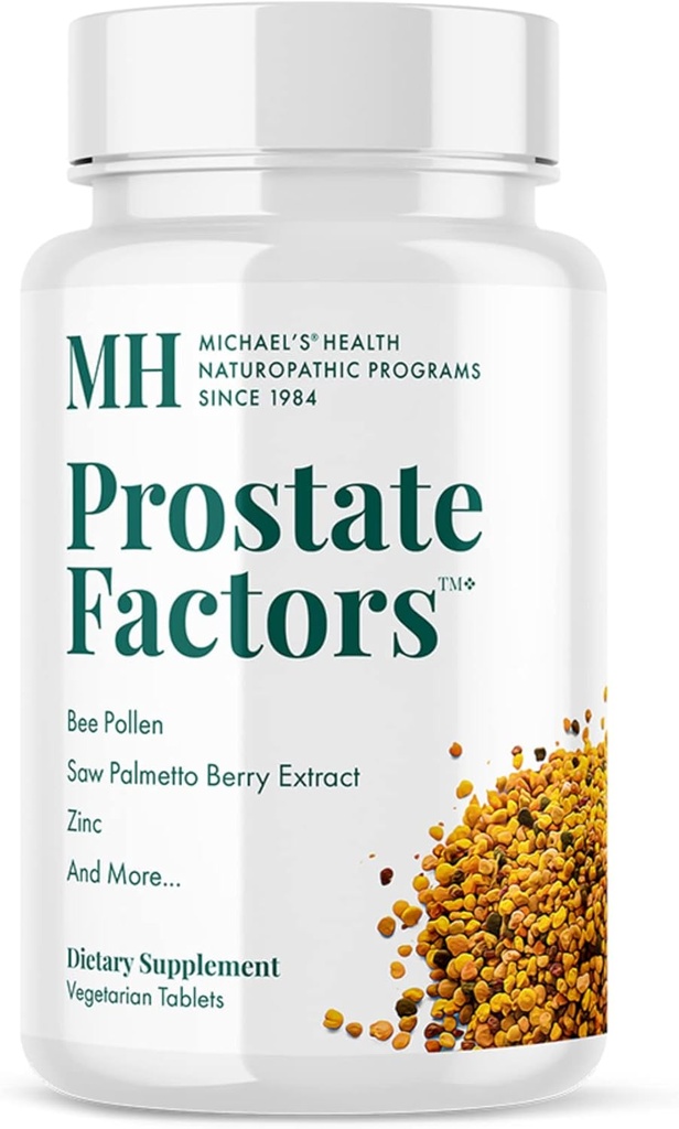 Michael'ın Sağlık Naturopathic Programları Prostate Faktörleri - 60 Vejetaryen Tabletler - Prostate - Kosher - 30 Hizmet