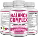 Kadınlar için Denge Kompleksi, Candida Cleanse & Vaginal Health Diyetary Supplement, Oregano, Caprylic Acid, Aloe, Probiyotiks & Enzymes for Gut & Immune Health Support, 60 Capsules