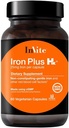 Πρόσκληση Υγείας Iron Plus Hx - Υποστήριξη σωστή λειτουργία ανοσοποιητικού συστήματος - 60 ημέρες προσφοράς - 60 κάψουλες χορτοφάγων (2-πακέτο)