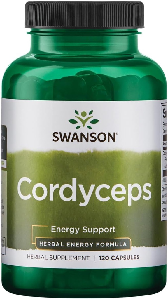 Swanson Cordyceps 600 Milligram 120 Capsules
