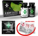 Kurtarma Detox 5 Day Detox +Plus Kit - 72ct Capsules | Sürekli Tüm Toxins
