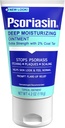 Psoriasin Deep Moisturing Ointment - 2 Coal Tar - Durs Psoriasis Itching, Scaling, Redness - 4.2 ozzment
