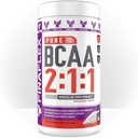 İAFLEX Pure BCAA 2:1, Unflavored - 14.1 oz - Güçlü, Kurtarma ve Performansı - 2:1 Leucine, Isoleucine & Valine + Vitamin C - 80 Servisler