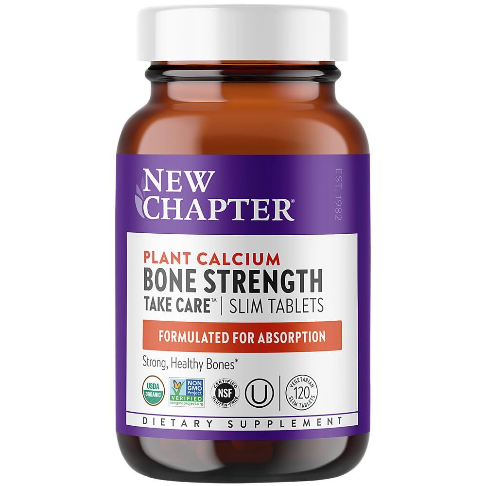 Yeni Bölüm Kalsiyum Tamamı “K2 + D3 + Magnezyum, Vejetaryen, Gluten Free - 120 sayı (40 günlük tedarik)