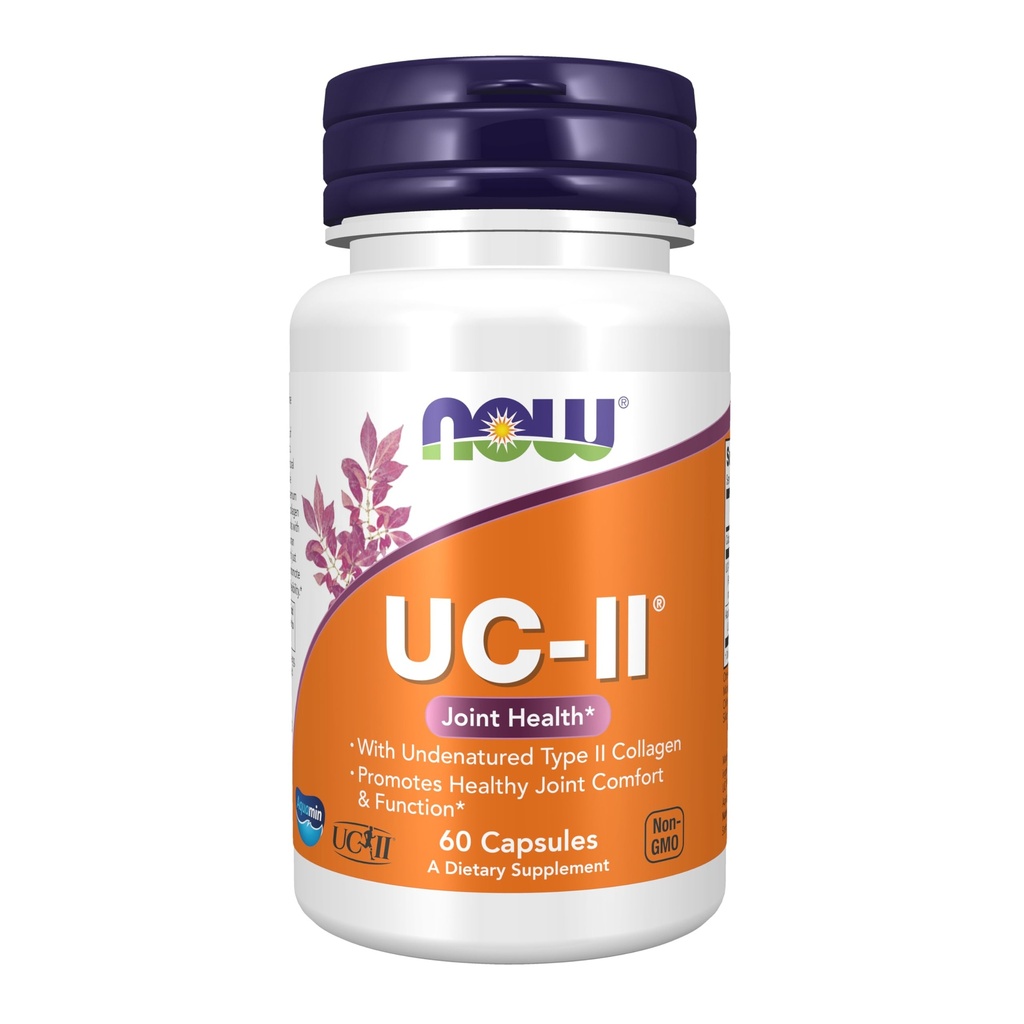 Şimdi Gıdalar Tamamlıyor, UC-II Type II Collagen ile Undenatured Tip II Collagen, 60 Veg Capsules