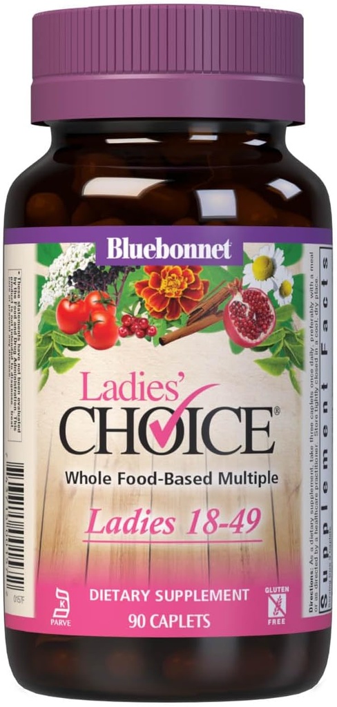 Bluebonnet Beslenme Kadınları'nın Seçimi 18-49, 90 Kont Mor/Pink