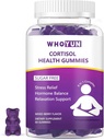 Kadınlar için Cortisol Supplement Gummies, Low Cortisol with Phosphatidylserine Ashwagandha Magnezyum, Stres Yardımı, Vegan Şeker Ücretsiz, 60