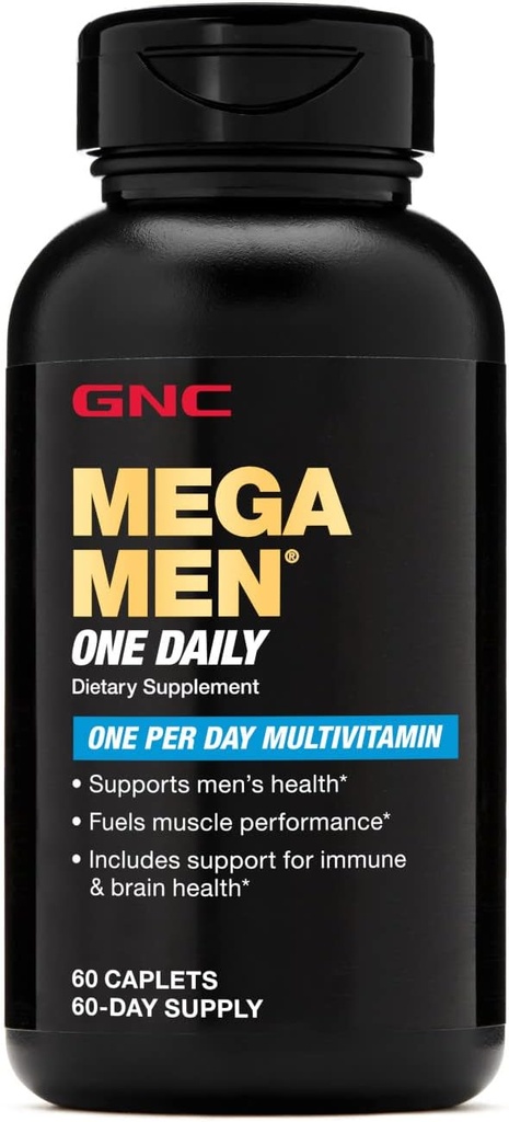 GNC Mens Daily Multi Caplets - 60 ct