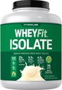Whey Protein Isolate WheyFit (Doğal Vanilla Breeze), 5 lb (2.268 kg) Şişe