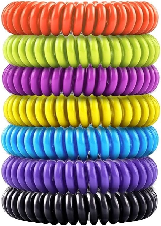 Çocuklar için 14 Pack Mosquito Elbiseleri - Doğa Citronella, Limongras ve Eucalyptus, 350 Saat Korumak
