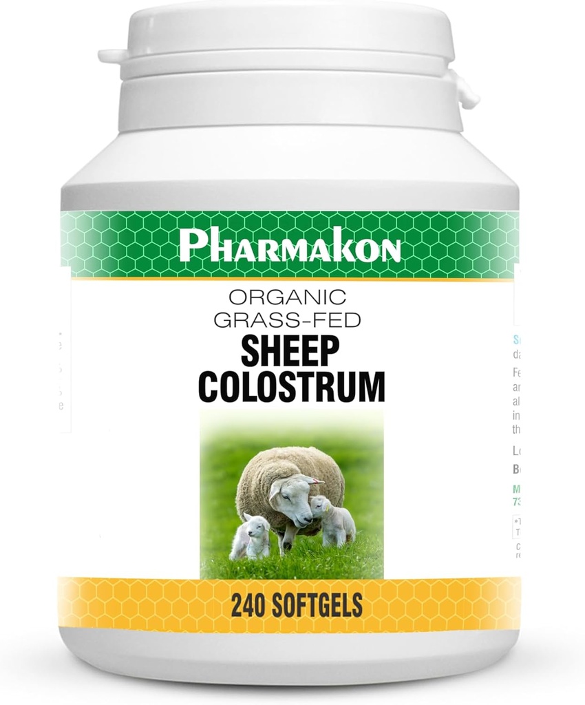 PHARMAKON Organik Koyun Colostrum Supplement (240 Kont)
