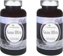 Aloha Medicinals Gano Ultra, sertifikalı Organik Mushroom Supplement, Natural Health Supplement, Pack of 2, 90 Capsules Every