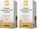 SOLGAR Collagen Hyaluronic Acid Kompleksi - 30 Tablet, 2 Paket - Non-GMO, Gluten Free, Dairy Free - 60 Toplam Hizmetler