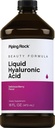 Piping Rock Hyaluronic Acid Supplement | 100 mg | 16 fl oz | Berry Flavored Liquid | Vegetarian Formula | Non-GMO, Gluten Free