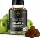 Soursop Leaves & Soursop Fruit Gummies - 3000 mg Soursop Ekstra - Graviola Supplement - Soursop Meyvesi ve Leaf - 60ct - Sugar-Free - Gluten Free - Non-GMO - Vegan