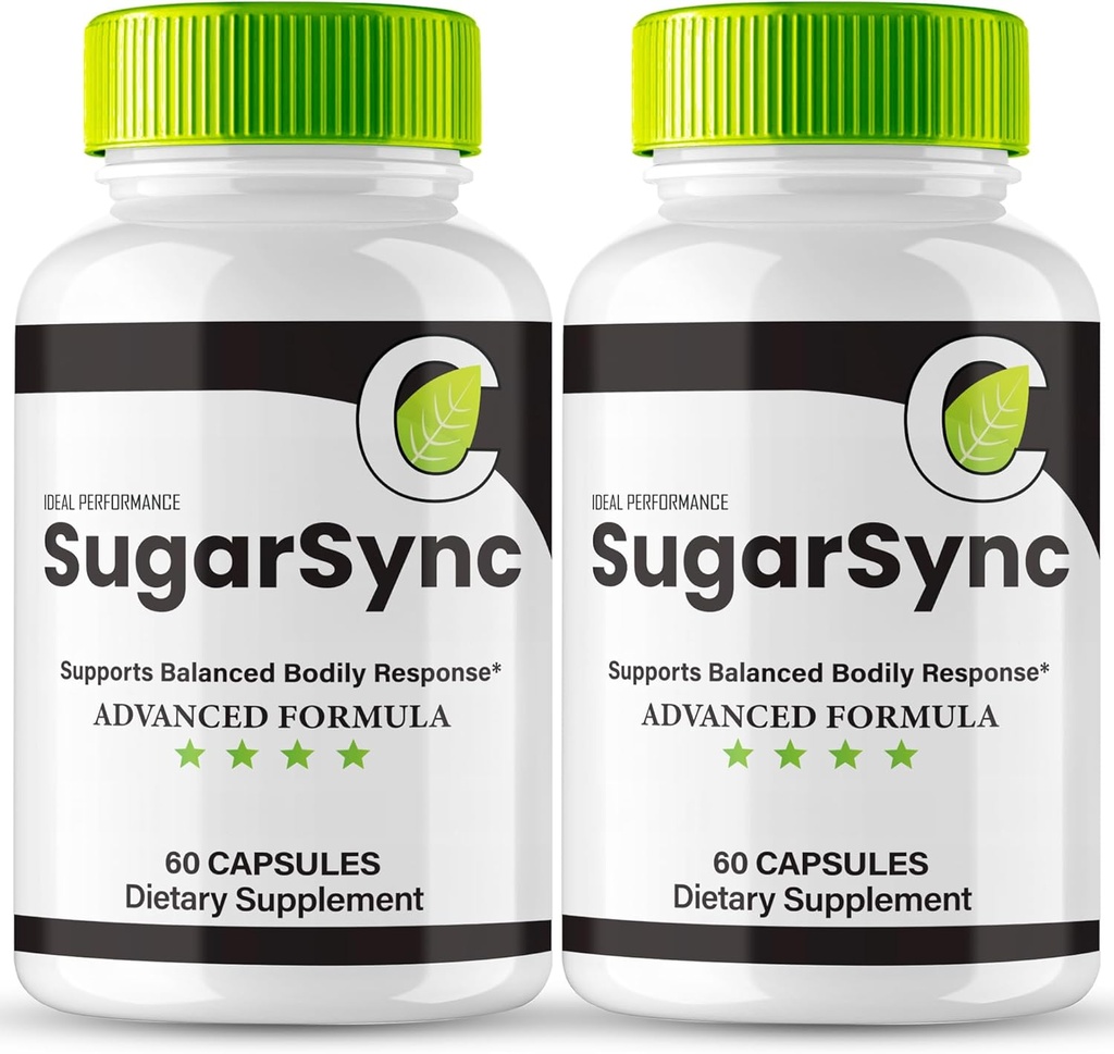 Sugar Sync Capsules, SugarSync Glyco Optimizer Supplement, Sugar Sync Joint Optimizer - Μέγιστη δύναμη, Sugar Sync Gluco Cleanse Detox Advanced Formula, SugarSync Glycol Reviews (2 Pack)