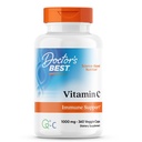 Doktor'un Q-C ile En İyi Vitamin C, Immune Support, Non-GMO, Gluten Free, Soy Free, Vegan 360 Veggie Caps