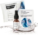 Avenova eyelid και eyelash Cleanser Spray με 30 στεγνά μαντηλάκια - Απαλά καθημερινά Hypochlorus Acid Lid και Lash Cleansing Spray για καθαρότερα και πιο υγιή μάτια, 20mL