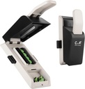 Auto Centering Pill XS Device, Pill Splitter 402 paslanmaz Blade, Anti Cut Design,Ergonomic Operasyon Kontrolü, ABD'de Tasarım (Beyaz)