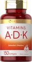 Carlyle ADK | 150 Softgels | Non-GMO, Gluten Free Diyetary Supplement