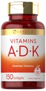 Carlyle ADK | 150 Softgels | Non-GMO, Gluten Free Diyetary Supplement