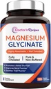 Doktor'un Tarifleri Magnezyum Glycinate, Chelated & Non Buffered, Highly Absorbable, for Kids & Yetişkinler, for Relaxation & Sleep, Non GMO, 120 Vegan Caps