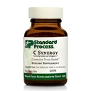 Standart Süreç C Synergy - Connective Tound Health - All Food-Based Supplement to Aid Immune Health - C & Buckwair Flour - 90 Tabletler