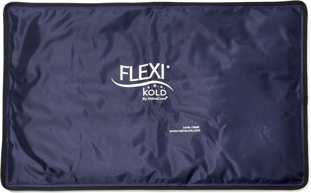 FlexiKold Extra Large Gel Yumuşak Donmuş Buz Paketi Injuries – Ice Compress, Buz Pad, & Flat Ice Ultra Post Surgery for Injuries of Omuz, HIPS & Full Back – XL – Oversize 13” x 21.5