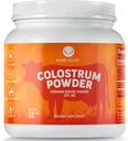 Saf Velvet Colostrum Toz Gut Health, Bloating, Saç Büyüme, Immune Support, Bovine Cow Sourced Colostrum Protein, Lactoferrin Tamam, Immunoglobulins (IgG) (10 Ounce)