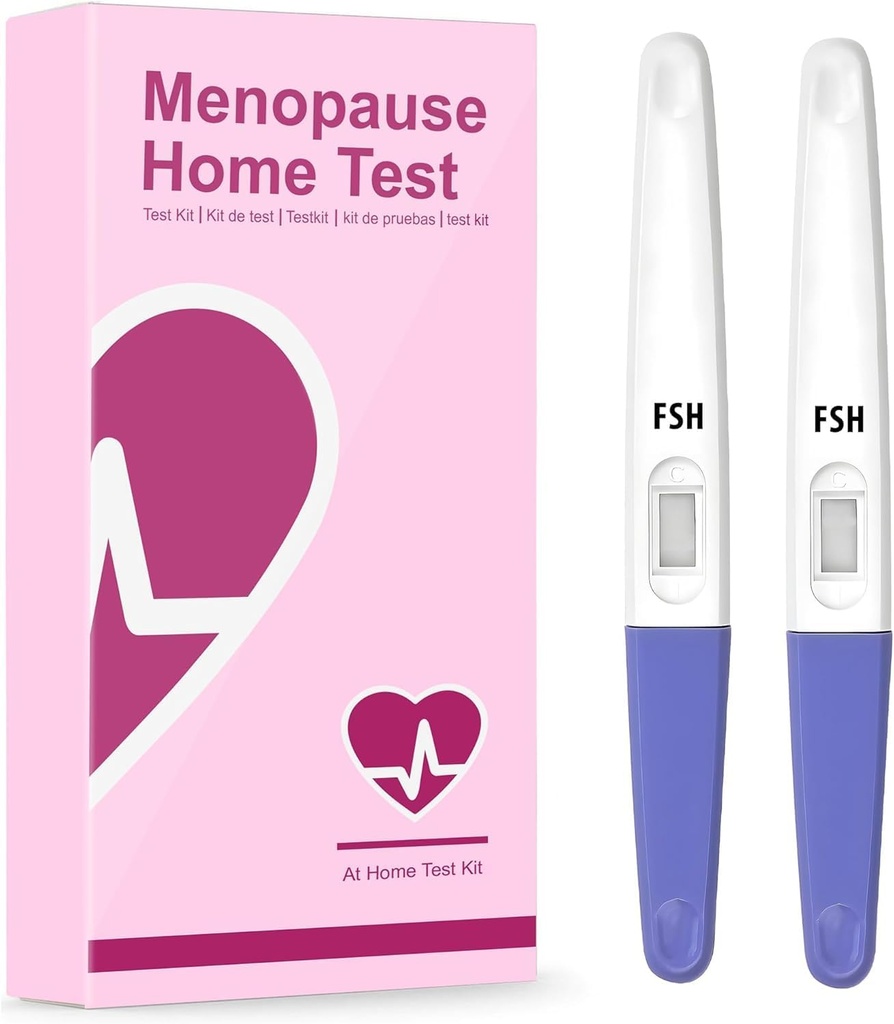 Menopause Test Strips at Home Results in 3 Minutes - FSH Menopause Aşama Göstergesi | Perimenopause Test Strips Menopause Seviyelerinizi (2 CT) belirlemenize yardımcı olur