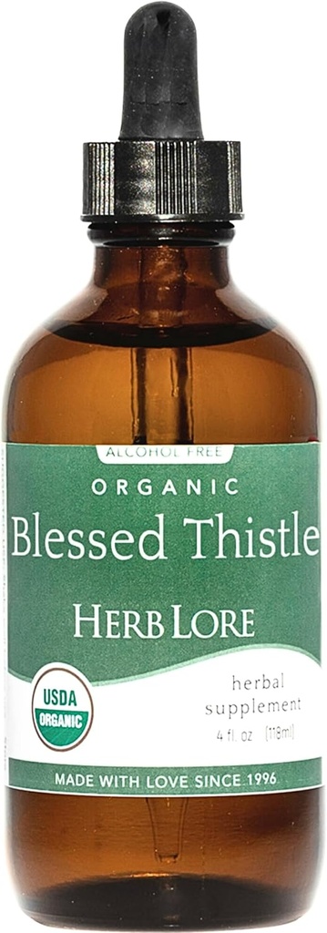 Herb Lore Organik, Emzirme Desteği için Butle'e kutlu olsun - Sıvı Lafasyon Tamam - 4 fl oz