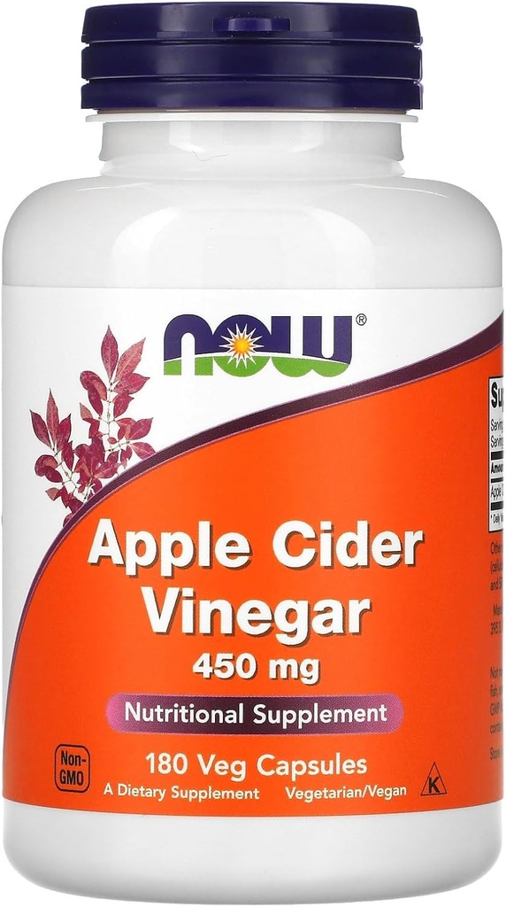 Şimdi Gıdalar - Apple Cider Vinegar 450 mg 180 caps