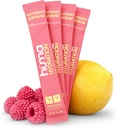 HUMA CHIA Hydration Drink Mix, Raspberry Lemonade 15 Packets - Low Calorie, High Electrolyte Toz for Sports & Egzersiz - 100% Natural, 1g Sugar, 10 Cal
