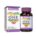 Bluebonnet Beslenme Maxi One (With Iron), Whole Food Multi, Enzymes, Energy, Vitality, Gluten & Dairy & Soy Free, Kosher, Vegetarian Friendly, Non-GMO, 2 Ay Supply, Beige, 60 Count
