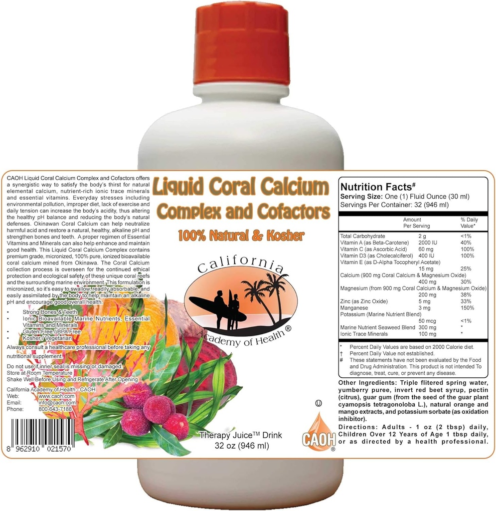 Sıvı Coraldis Kompleksi ve Cofaklar 32 oz CAOH