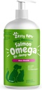 Zesty Paws Σολομός Ωμέγα Η κάνναβη Omega για σκύλους και γάτες με άγρια Αλάσκα Σολομός Omega 3 και 6 λιπαρά οξέα με EPA DHA για κατοικίδια Υποστηρίζει κανονική υγρασία του δέρματος και ανοσοποιητικό σύστημα λειτουργία 32oz