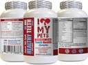 My PETS LLC Dog Gum Health - Köpek Diş Sağlığı Kompleksi - Sağlıklı Gums ve Kötü Nefes için - Köpek Mineral Tamam - 60 Tedaviler (1 Şişe)
