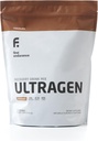 FIRST ENDURANCE Ultragen Workout Recovery Drink Powder, Protein Mix, Boosts Energy, Accelerates Recovery | Chocolate, 15 Servings