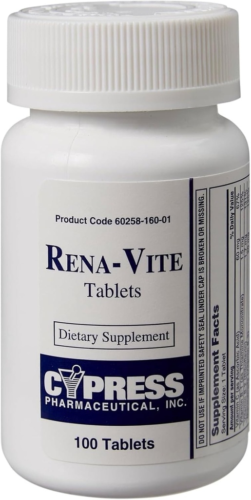 Rena-Vite Tabletleri, 100 Tablet Şişe (3 Şişe)