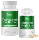 DR VITAMIN SOLUTIONS Θερμογόνος καύση λίπους & τη νύχτα Χάπια απώλειας βάρους για τις γυναίκες, Waist Trimmer & Συμπληρώματα για Bloating για γυναίκες & άνδρες, 120 κάψουλες