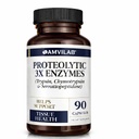 Proteolytic Enzymes 3X - Trypsin, Chymotrypsin & Serrapeptidase - Tcon Injury - Supports Body Wellness & Recovery - Diyetary Supplement - 90 Capsules