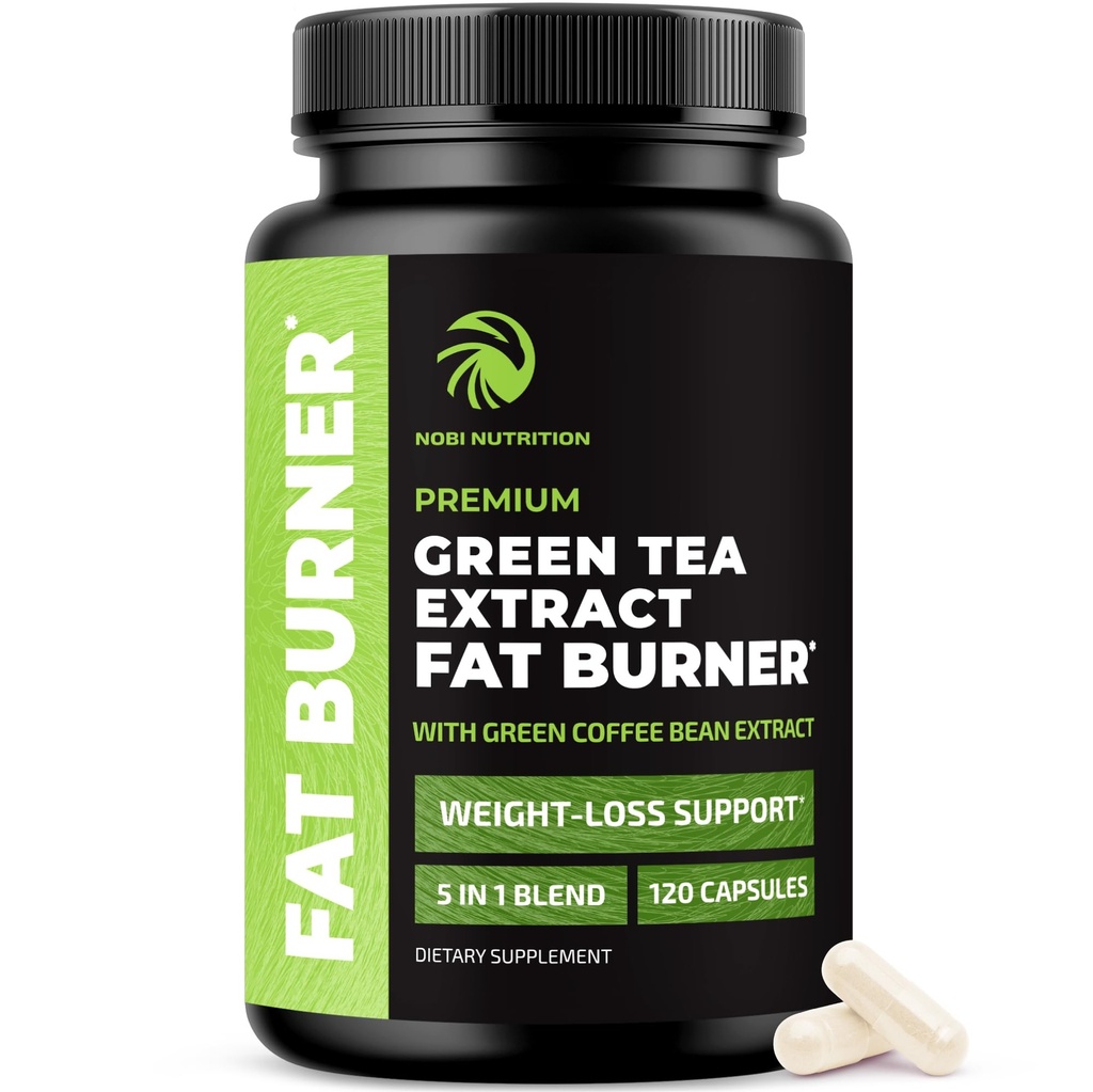 Yeşil Çay Kilosu Kadınlar ve Erkekler için Pilleri |% 45 EGCG | Stomach Fat Burner, Metabolism Branson & Appetite Suppressant | Yeşil Çay Şer Diyet Pills | Vegan Kilo Yitirilmesi | 120 Ct