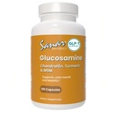 Sanar Naturals Glucosamine Chondroitin MSM Turmeric - Dizler için Ortak Destek Tamam, Geri, Hands ve Body - Non-GMO, Gluten Free, 120 Capsules
