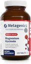 Metagenics Magnezyum Glycinate - Yüksek derecede Absorbable - Uyku, Stres Yardımı, Kas, Bone, Heart & Nerve Health - Gluten-Free - Non-GMO - Vegetarian - 120 Tablet