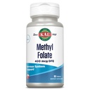 KAL methyl folate 400 mcg DFE, 5-MTHF ενεργός μορφή βιταμίνης Β9, συμπλήρωμα φολικό οξύ, υγεία της καρδιάς, προγεννητική, Mood και την υποστήριξη του εγκεφάλου, γρήγορη διάλυση ActivTab, 60- ημέρα εγγύηση, 90 μερίδες, 90 δισκία