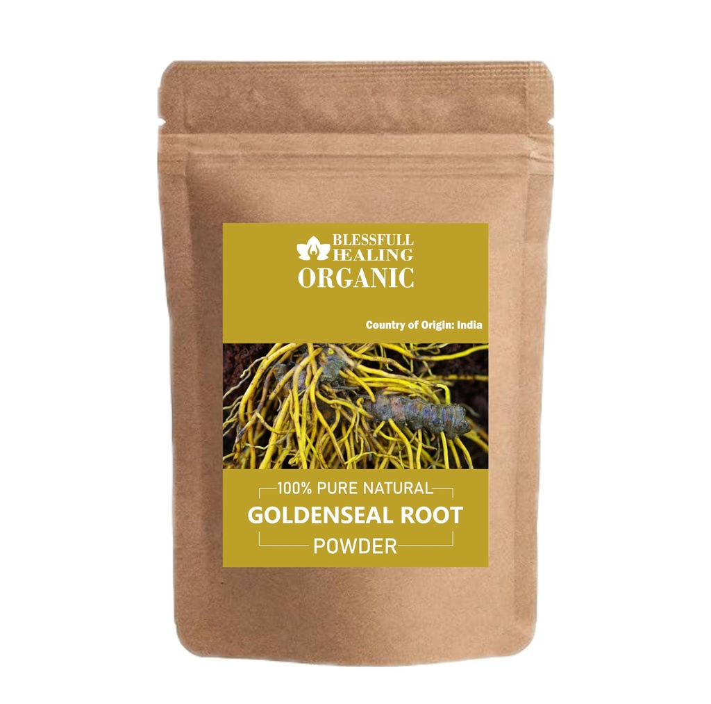 Organik Altınseal Kök Toz %100 Saf Doğal 100 Gram / 3.52 oz